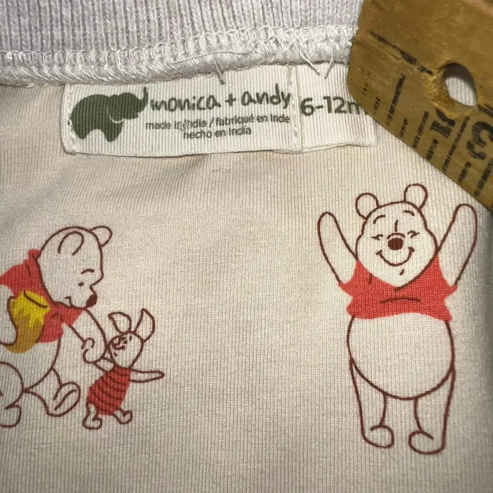Monica + Andy Disney's Winnie the Pooh bear honey bomber jacket 6-12 months